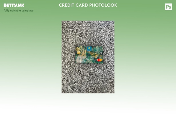 модерен стил Казахстан Qazkom банка JCB банка мастеркард photolook преден шаблон